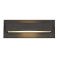 Fantasia Aplique de pared Fantasia Nenad, aluminio negro satinado, casquillo R7s, máx. 10W LED (118mm), regulable, IP20