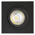 Fantasia Fantasia ZOOM I schwarzer Einbaustrahler, GU10-Fassung, 5W LED inkl., dimmbar, 95 x 95 mm, IP20