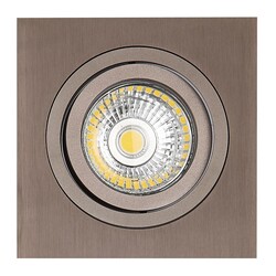 Fantasia ZOOM I foco empotrable bronce GU10 LED 5W regulable incl.