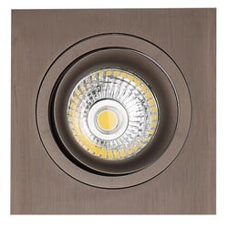 Fantasia Zoom II inbouwspot brons, GU10 5W LED dimbaar