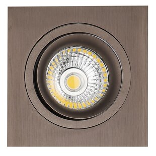 Foco empotrable Fantasia Zoom II bronce, GU10 5W LED regulable