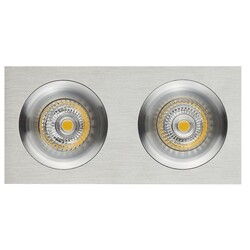 Fantasia ZOOM III Einbaustrahler Aluminium 2x GU10 dimmbar
