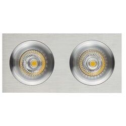 Fantasia ZOOM III inbouwspot aluminium 2x GU10 dimbaar