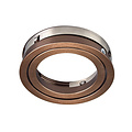 Fantasia Fantasia ZOOM III Einbaustrahler bronze, 1x GU10 5W LED 2700K dimmbar, 95x95mm, IP20