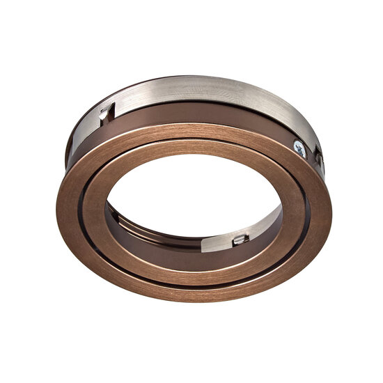 Fantasia Fantasia ZOOM III foco empotrable bronce, 1x GU10 5W LED 2700K regulable, 95x95mm, IP20