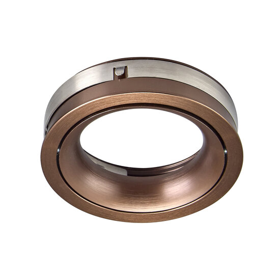 Fantasia Fantasia ZOOM III recessed spot bronze, 1x GU10 5W LED 2700K dimmable, 95x95mm, IP20