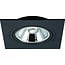 Fantasia Zoom AR111 Einbaustrahler, quadratisch und schwarz, Aluminium, inkl. dimmbarer AR111 LED 12,4W - 2700K, 1386 Lumen, IP20