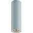 Fantasia Plafonnier cylindrique Fantasia Tubo en aluminium blanc avec douille GU10 et LED 5W dimmable