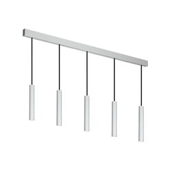 Lopal suspension LED 5 lumières blanc, COB LED 2700K dimmable