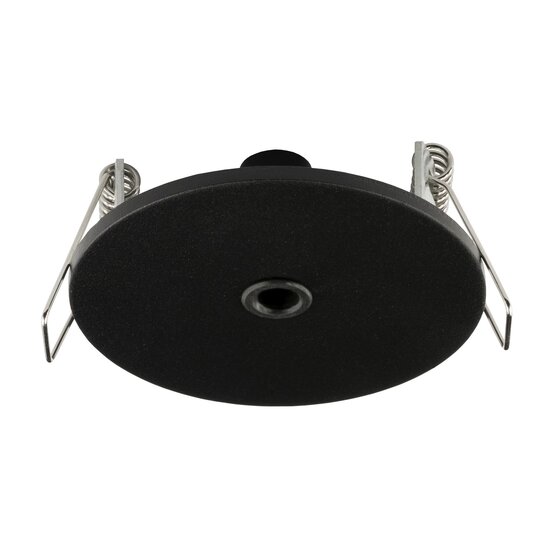 Fantasia Fantasia built-in base for pendant light, Ø70mm outer size, Ø60mm recess hole, black