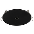 Fantasia Fantasia Einbaubasis für Pendelleuchten, Abdeckplatte 90mm, Einbauöffnung Ø75mm, schwarz, für bündige Deckenmontage