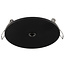 Fantasia Fantasia Einbaubasis für Pendelleuchten, Abdeckplatte 90mm, Einbauöffnung Ø75mm, schwarz, für bündige Deckenmontage