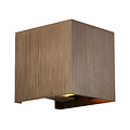Fantasia Fantasia Koto wall light in brushed bronze, G9 socket, max 40W, bulb not included