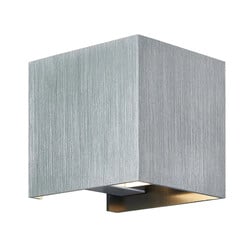 Aplique Koto acero cepillado, G9, sin bombilla