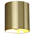Fantasia Fantasia Dorada wall light in brushed gold for G9 bulbs (excl.), diameter 84 mm, height 105 mm, IP20