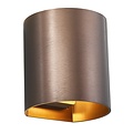 Fantasia Aplique de pared Fantasia Dorada en bronce cepillado, casquillo G9 máx. 40W, bombilla no incluida, IP20, 84 x 95 x 105 mm