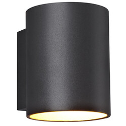 Fantasia Mido Wandleuchte schwarz / gold rund mit G9-Fassung, exkl.