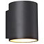 Fantasia Fantasia Mido applique murale ronde en noir / or pour ampoule G9 (excl.), diamètre 98 mm, hauteur 102 mm, IP20
