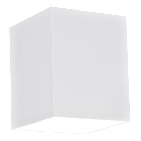 Fantasia Aplique cuadrado Fantasia Nidum en blanco, casquillo G9 máx. 40W (bombilla no incluida), IP20, 82,5 x 100 x 102 mm
