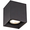 Fantasia Fantasia Barbara Deckenleuchte, schwarz quadratisch, 1x GU10 (max. 50W, Leuchtmittel nicht enthalten), 82,5 x 82,5 x 95 mm, IP20