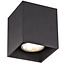 Fantasia Fantasia Barbara ceiling light, black square, 1x GU10 (max 50W, bulb not included), 82.5 x 82.5 x 95 mm, IP20