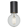 Fantasia Fantasia Bea plafón negro para bombilla E27 (máx. 40W, no incluida), diámetro 56 mm, altura 90 mm, IP20