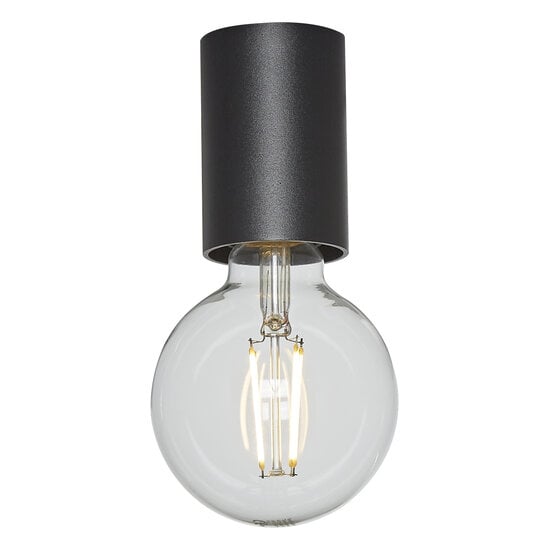 Fantasia Babu plafondlamp van Fantasia in zwart, voor E27-lichtbron max 40W (niet inbegrepen), Ø56 x 90 mm, IP20