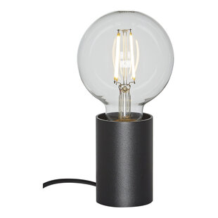 Fantasia Bea lampe de table noire E27 excl. (Ø56x80mm)