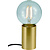 Fantasia Babu Tischleuchte gebürstetes Gold für E27-Leuchtmittel, Ø56 x 80 mm