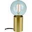 Fantasia Fantasia Bea lámpara de mesa oro cepillado para bombilla E27 (máx. 40W, no incluida), diámetro 56 mm, altura 80 mm, IP20