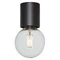 Fantasia Fantasia Bea plafón grande negro para bombilla E27 (máx. 40W, no incluida), diámetro 80 mm, altura 84 mm, IP20