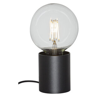 Fantasia Bea grande lampe de table noire E27 excl. (Ø80x84mm)