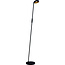 Fantasia Fantasia Bora LED Stehleuchte schwarz/gold - integrierte 12,5W LED, 2700K warmweiß, RA>90, Durchmesser 230mm, Höhe 160,1cm, IP20