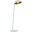 Fantasia Fantasia Bora LED Tischlampe, Aluminium weiß und gold, 12,5W integrierte LED, 2700K, Durchmesser 140mm, Höhe 560mm, IP20