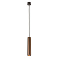 Fantasia Fantasia Tabora Hängelampe Rohr GU10 (exkl.) schwarz + gebürstete Bronze, Aluminium, Ø56 mm, Länge 1840 mm, IP20
