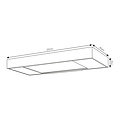 Fantasia Aplique de pared Fantasia TALU en blanco con LED integrado de 20W, luz blanco cálido 2700K, regulable, IP20, medidas 200 x 80 x 21 mm
