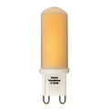 Fantasia Fantasia G9 LED bulb, 4.3 watts, 480 lumen, 2700 kelvin warm white, dimmable, white plastic