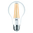 Fantasia Fantasia E27 LED A60 lamp, 3,8W, helder glas, 2700K warm wit licht, Ø60 x 105mm, niet dimbaar