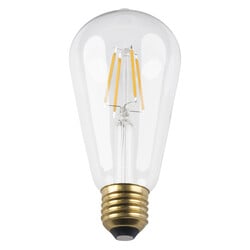 Fantasia ST64 lampe LED filament E27 4W 2500K dimmable claire
