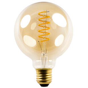 Fantasia E27 LED Globe Spirale G95 5W Bernstein 2200K dimmbar