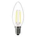 Fantasia Fantasia C35 lampe bougie LED à filament, culot E14, lumière blanc chaud 2700K, dimmable