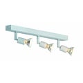 Fantasia Fantasia Rune Deckenleuchte Bronze Metall, 3x GU10, schwenkbar, 400 x 45 x 150 mm