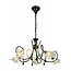 Fantasia Fantasia Kiss suspension noir doré antique, classique, 5x G9 28W compris, diamètre 606 mm