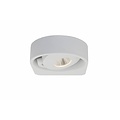 Fantasia Aplique Fantasia Galaxy con foco LED orientable de 5W, regulable, aluminio blanco