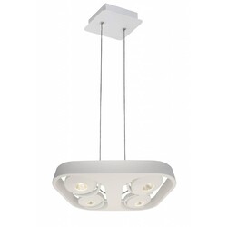 Lámpara colgante Fantasia Galaxy comedor LED 4x10W blanca