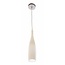Fantasia Fantasia Kirina suspension, verre blanc forme bouteille, culot E27 (ampoule non incluse), 120 cm, Ø 8 cm
