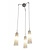 Fantasia Fantasia Gylia hanglamp glas wit motief E27x3