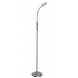 Fantasia Safrane vloerlamp brons LED 5W, plooibare arm
