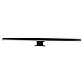Fantasia Fantasia EVIA mirror lamp with integrated LED 8W, 730 lumen, 2700K warm white, IP44 rated, black ABS, 600x40mm