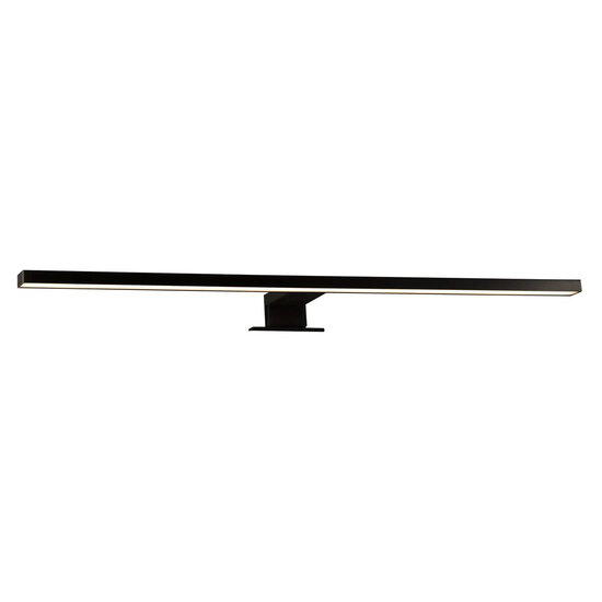 Fantasia Fantasia EVIA Spiegelleuchte mit integrierter LED 8W, 730 Lumen, 2700K warmweiß, IP44, schwarzes ABS, 600x40mm